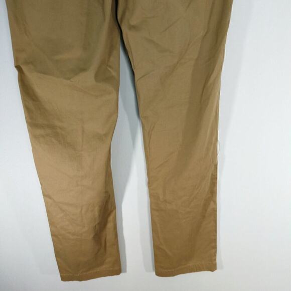 NWT The Wallin Stretch Twill Trim Fit Chino Pants Tan Kelp Size 34 X 32 - Picture 9 of 13